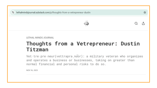 Featured on: Lethal Minds Journal