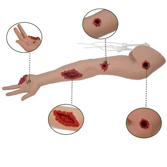 Trainer Practice Arm- Multiple Wounds Bleed Control