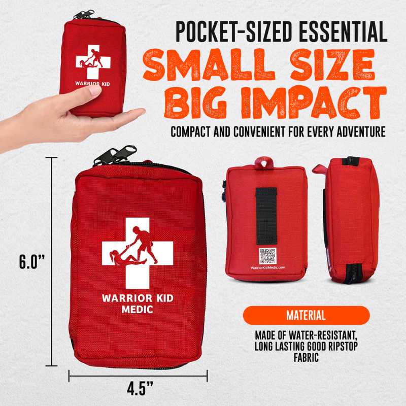 WKM First aid kit info graphic